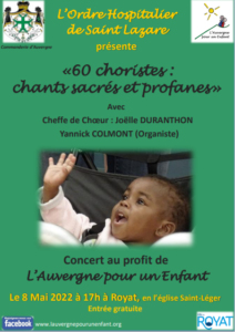 Saint Lazare Auvergne Concert du 8 mai 2022