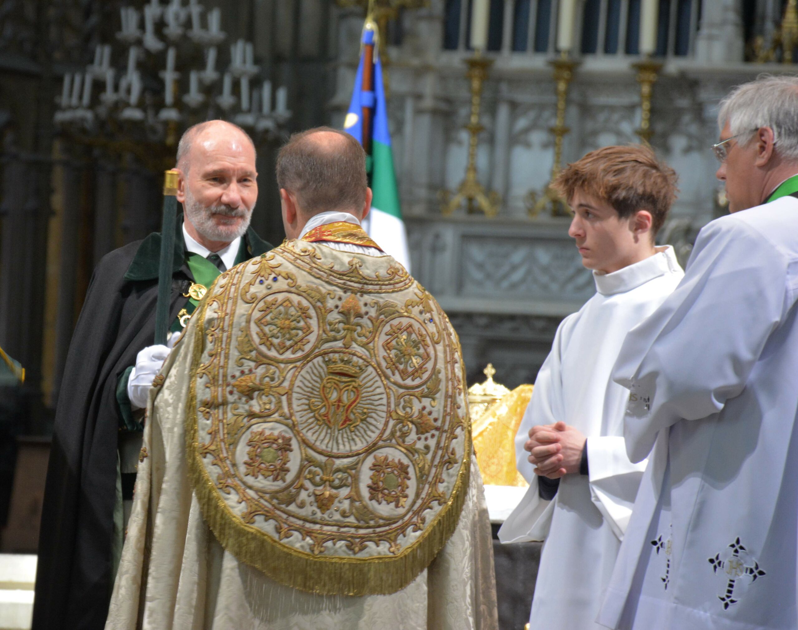 L'ordre de Saint Lazare a accueilli un nouveau chapelain