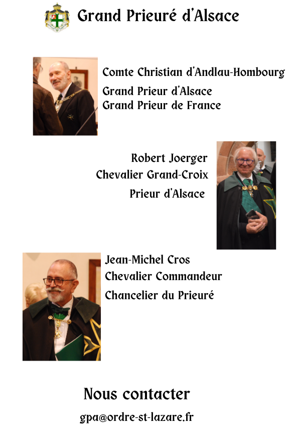 Grand Prieuré d'Alsace de l'Ordre de Saint Lazare