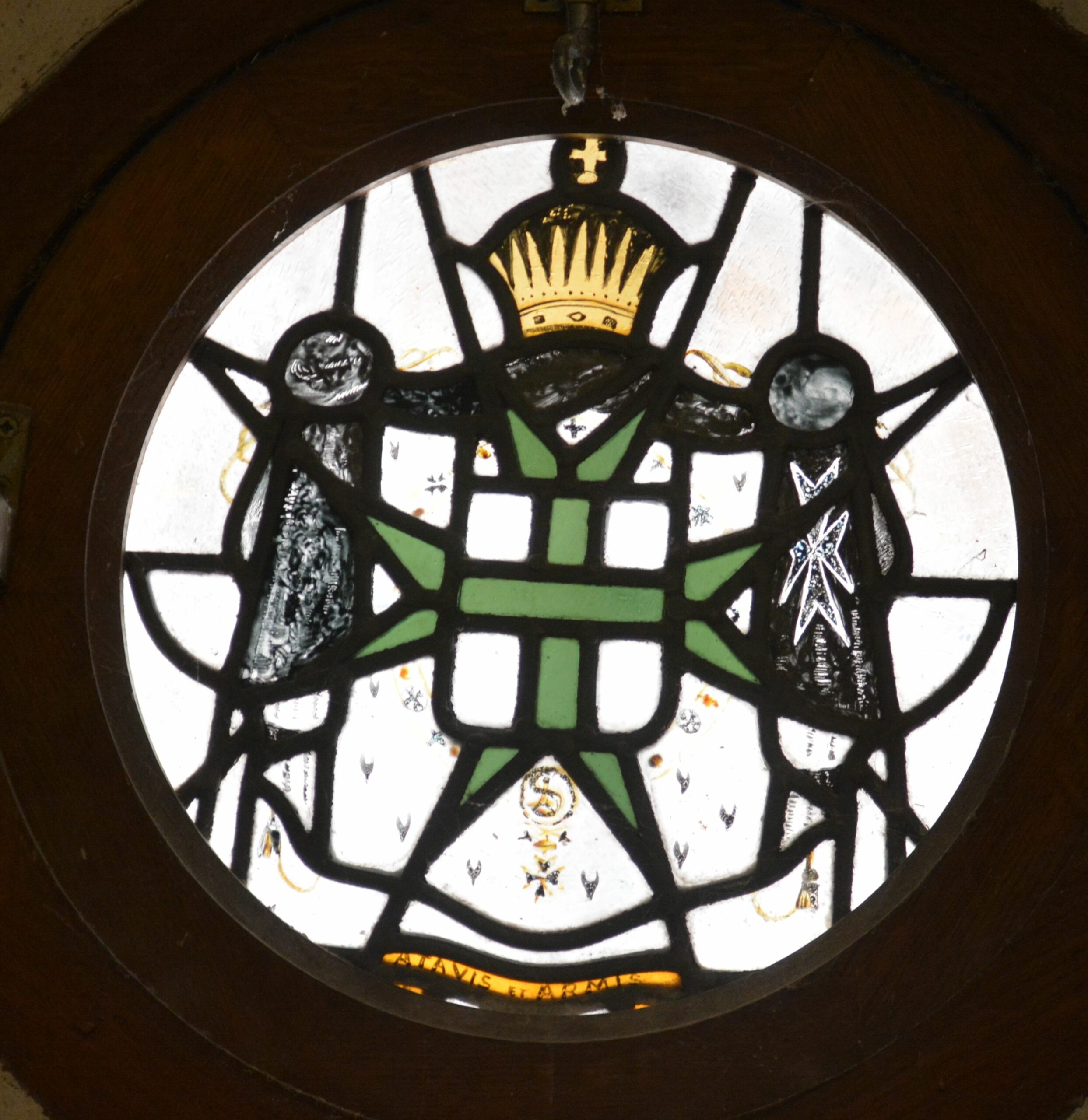 Détail du vitrail de l’église de Boigny sur Bionne