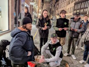 Rencontres des SDF dans les rues de Strasbourg