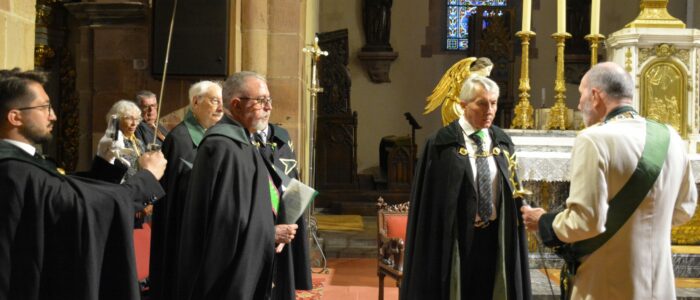 Investitures de chevalier de Saint Lazare à ANDLAU Juin 2025